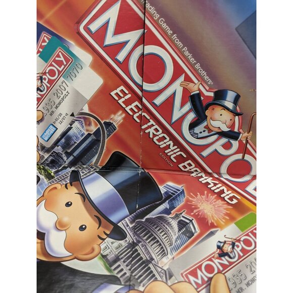 Monopoly Electronic Banking 2007 Replacement Game Board - Picture 6 of 9
